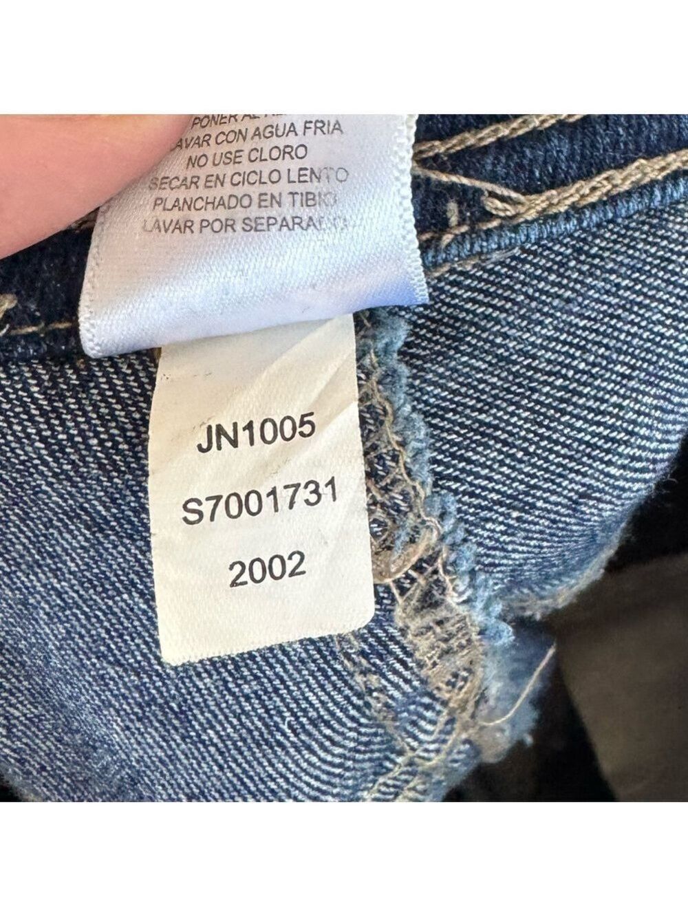 Seven7 Skinny Fit Distressed Denim Jeans Medium Wash Size 7 - Picture 5 of 6